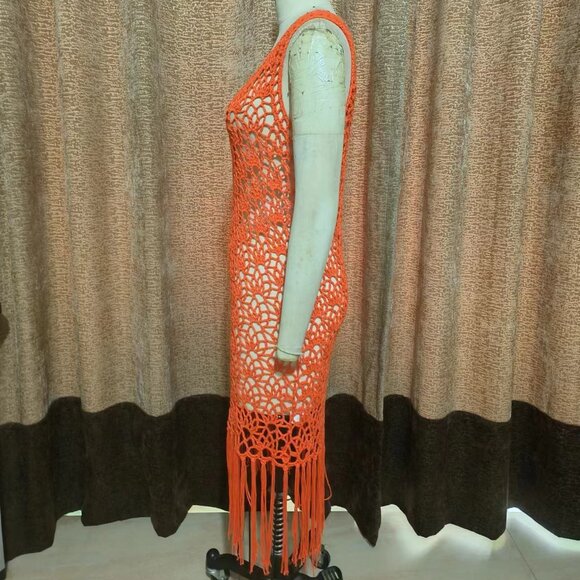 ANTHROPOLOGIE: Sunkissed Crochet Cover Tank - Picture 5 of 6